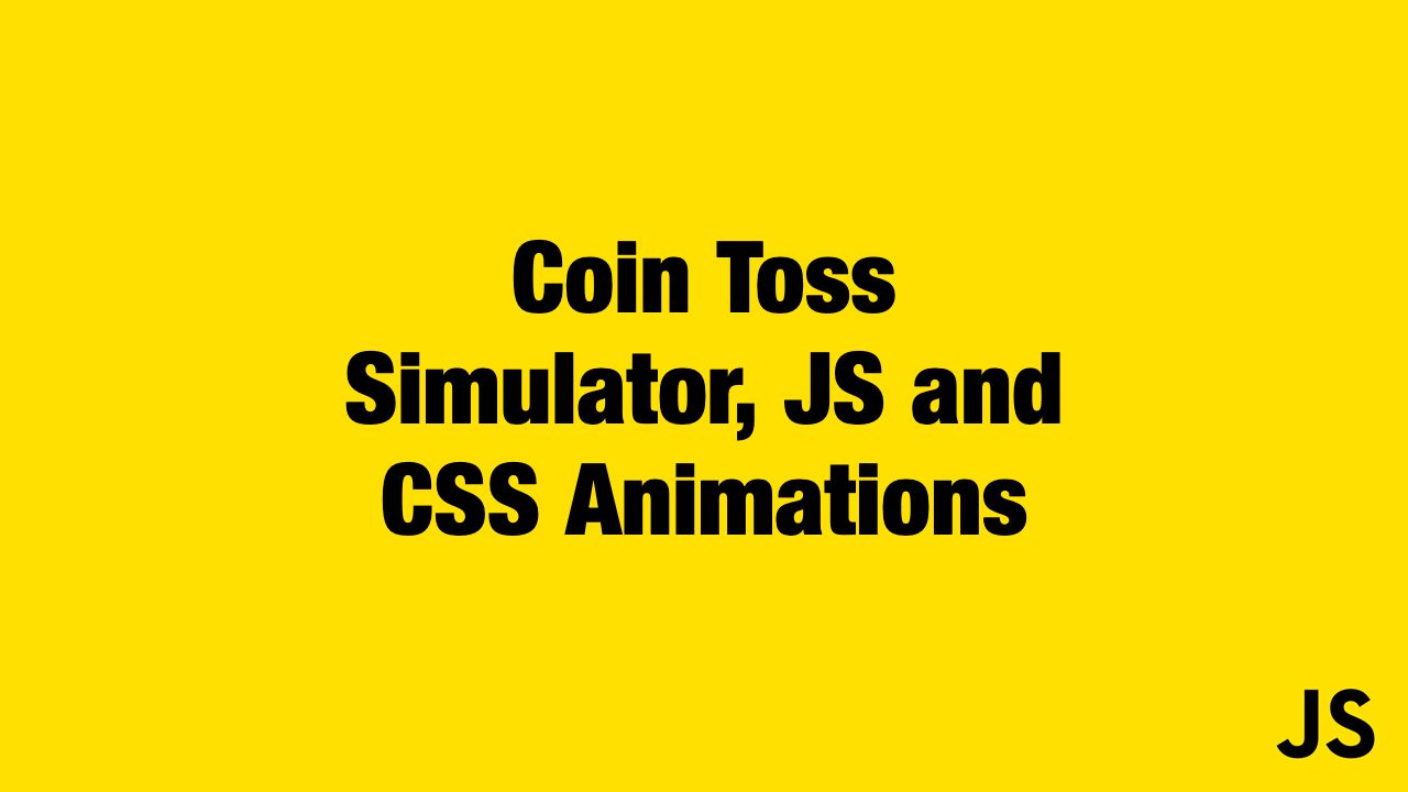 Coin Flip Javascript Featured Image